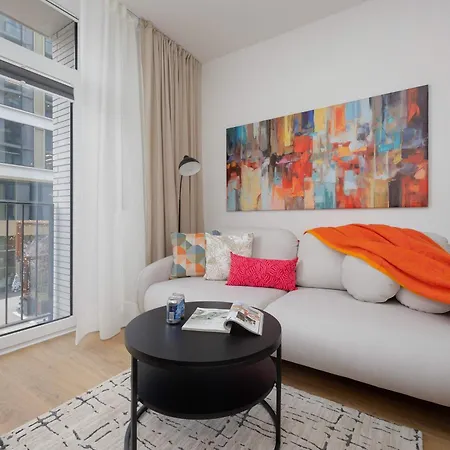 Krochmalna Browary Warszawskie With Air Conditioning And Parking By Renters Prestige Apartment Warschau